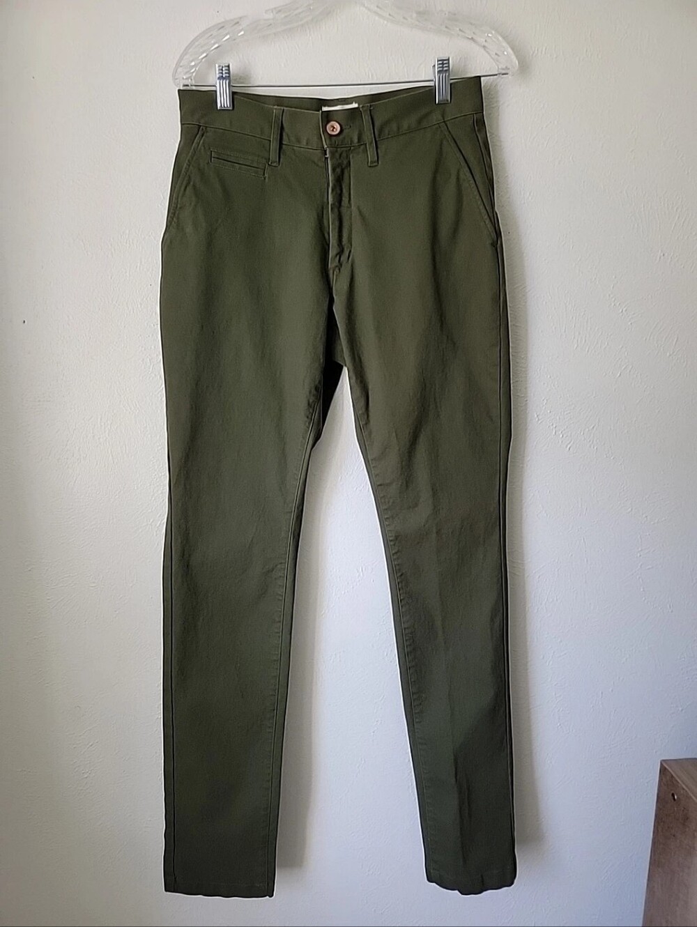 Taylor Stitch Olive Slim Chinos 29 X35